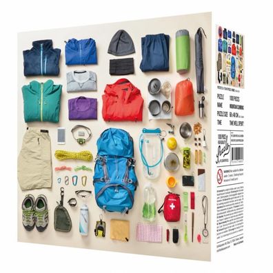 High Quality Puzzle Climbing Gear (1000 Teile) - englisch
