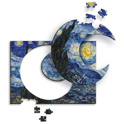 Holz Puzzle - Die Sternennacht