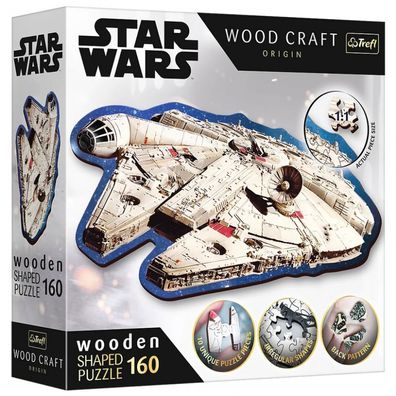Holz Puzzle - Star Wars - Millennium Falcon