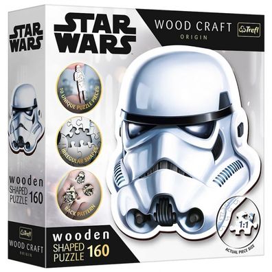 Holz Puzzle - Star Wars - Stormtrooper Helm