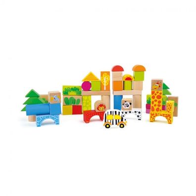 Holzbausteine Zoo