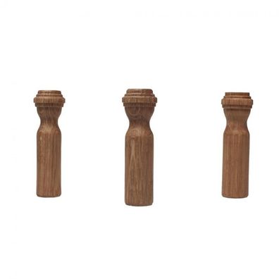 Holzkegel - Holzfiguren - Pöppel - ca. 10 cm