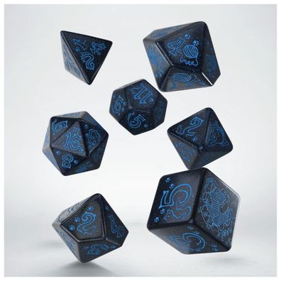 Jumbo Cats Dice Set - River