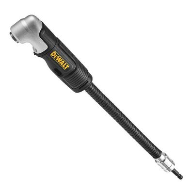 Winkel-Bohrvorsatz DT20502, 1/4" (schwarz, 3-teilig)