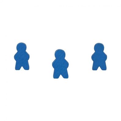Kind - 14x24x8mm - blau