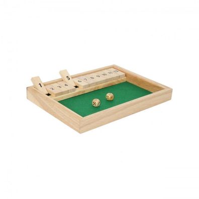 Klappenspiel mit Würfelfläche - 12 Klappen