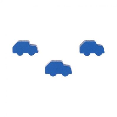 Kleinwagen - Pkw - Auto - 21x12x8mm - blau