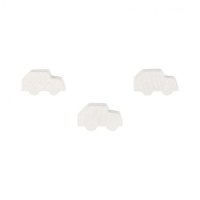 Kleinwagen - Pkw - Auto - 21x12x8mm - weiss