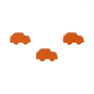 Kleinwagen - Pkw - Auto - 21x12x8mm - orange