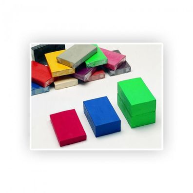 Knete - Klassik - Blockform 250 g - blau
