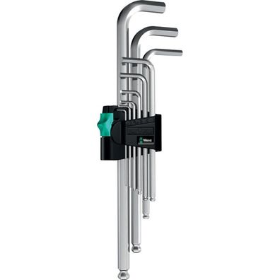 Wera Wera 9tlg. Winkelschlüssel-Satz 950 PKL/9 SM N - 022087