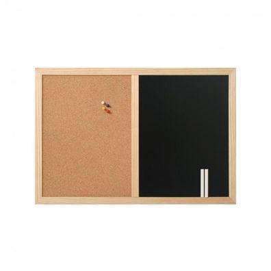 Kork- und Kreidetafel