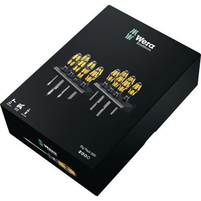 Big Pack 900 Schraubendrehersatz Kraftform : Der Schraubmeiß l + Rack - 133285