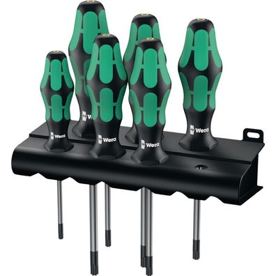 Wera Wera 6tlg. 367/6 Schraubendrehersatz Kraftform Plus Torx + Rack - 028062