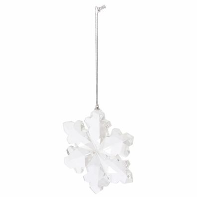 Kristall-Schneeflocke - 9 cm