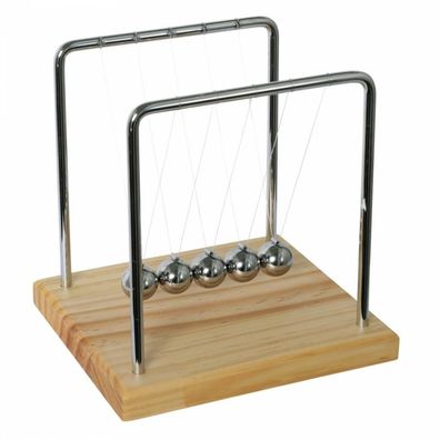 Kugelspiel Holzsockel - natur - 14 cm