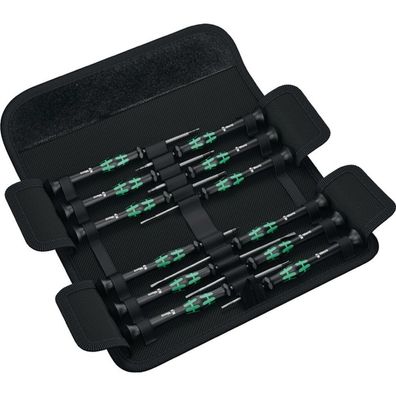 Wera Wera Kraftform Micro 12 Universal 1 Elektroniker-Schraubendrehersatz - 073675