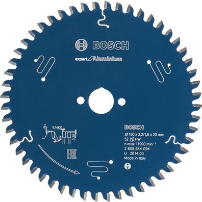 Bosch Bosch Kreissägeblatt Expert for Aluminium für Handkreissägen