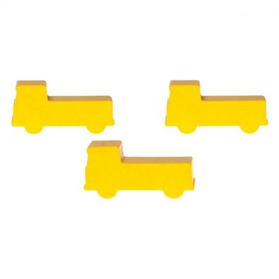 LKW - 45x22x12mm - gelb