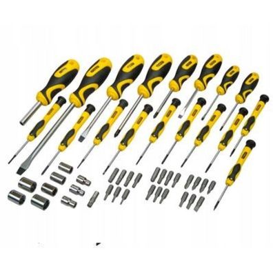 Satz Kreuzschlitz- und Phillips-Schraubendreher PH / TORX TX (49 Teile) BASIC Stanley