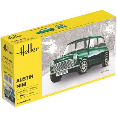 Heller - Austin Mini - 1:43 - 52 Teile