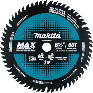 makita B-69864 Efficut Kreissägeblatt 165,0 mm, 60 Zähne