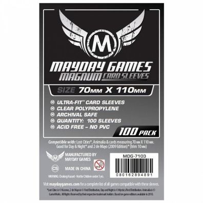 Magnum Silver Sleeves Lost City (100 Stück) 70x110mm - 7103 - Kartenhüllen