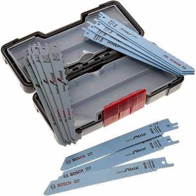 Bosch Bosch Säbelsägeblatt-Set Wood and Metal Basic 15tlg