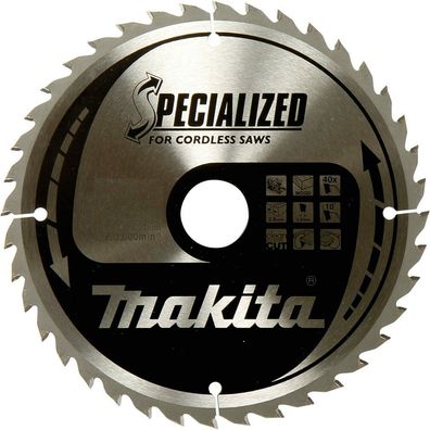 makita B-32954 Kreissägeblatt 165,0 mm, 40 Zähne