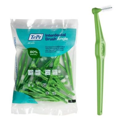 Tepe Angle Interdental Brushes 0,8 Green 25Pcs