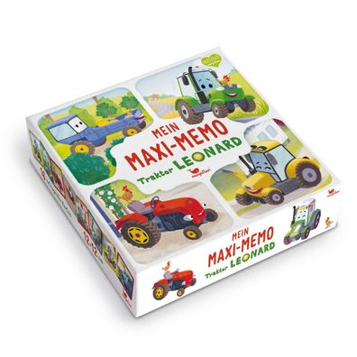 Mein Maxi-Memo - Traktor Leonard - deutsch