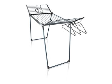 Wäscheständer Leifheit Pegasus 200 Solid, schwarz, klappbar
