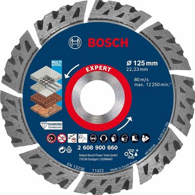 Bosch Bosch Expert MultiMaterial Diamanttrennscheiben