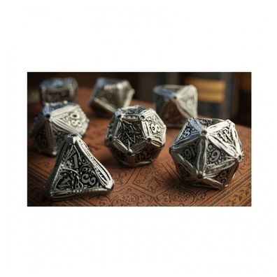 Metal Call of Cthulhu Dice Set (7)