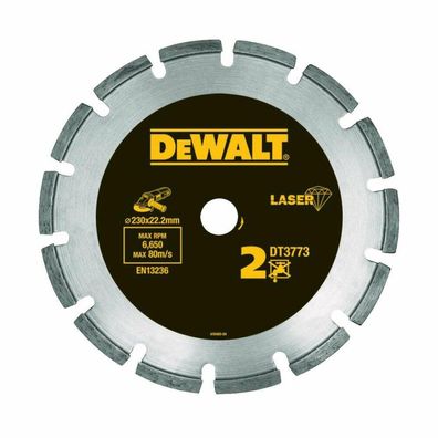 Diamanttrennscheibe LaserHP2 DT3773, Ø 230mm (Bohrung 22,23mm)