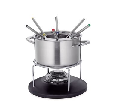 Set de fondue noir de 18 cm Basic : l'élégance au printemps