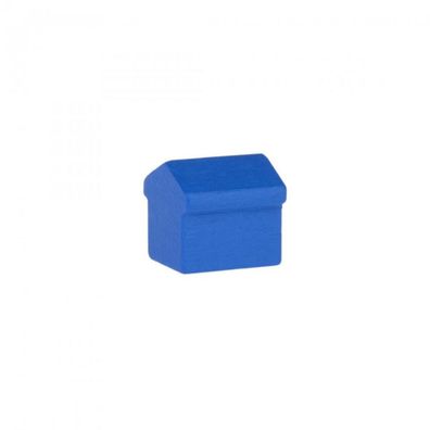 Monopoly Hotel - 15x15x15mm - blau