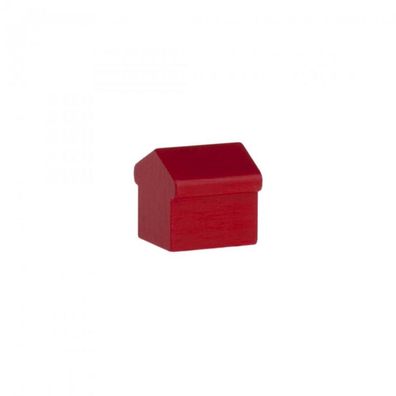 Monopoly Hotel - 15x15x15mm - rot