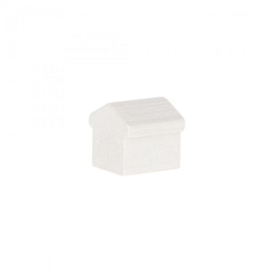 Monopoly Hotel - 15x15x15mm - weiss
