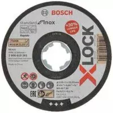 Bosch Bosch X-LOCK Trennscheibe Standard for Inox