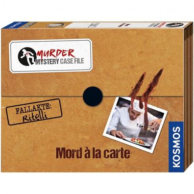 Murder Mystery Case File - Mord à la carte - deutsch