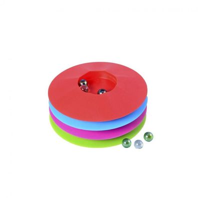 Murmelspiel 17 cm - rund - farbig sortiert
