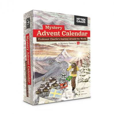 Mystery Adventskalender - Professor Charlies Journey around the World - englisch