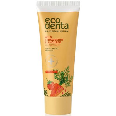 Ecodenta Kinderzahnpasta mit Walderdbeergeschmack 75 ml