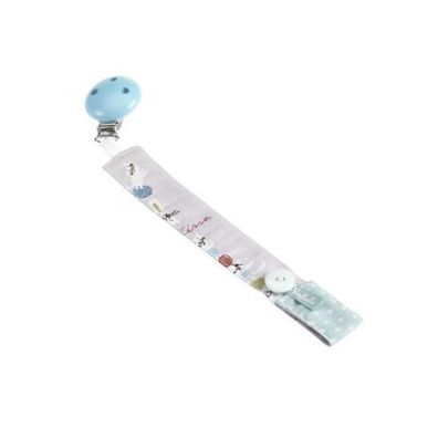 Nabebi - Schnullerband blau - 21 cm lang