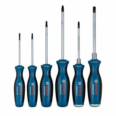 Bosch Bosch Schraubendreher 6tlg. SL / PH / PZ / TX - 1600A02CV3