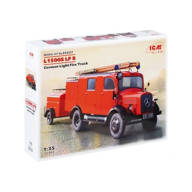 ICM - L1500S LF 8 - German Light Fire Truck - 1:35 - 247 Teile