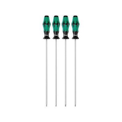 Wera 367/4TORX HF Schraubendr.- set, raftformPlus, Haltef.,300mm