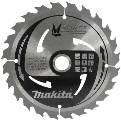 Makita B-32007 M-FORCE Sägeb. 165x20x24Z