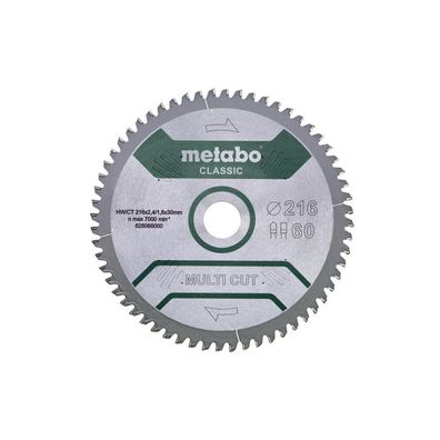 Metabo MultiCutClassic 216x30,60 FZ/TZ 5neg